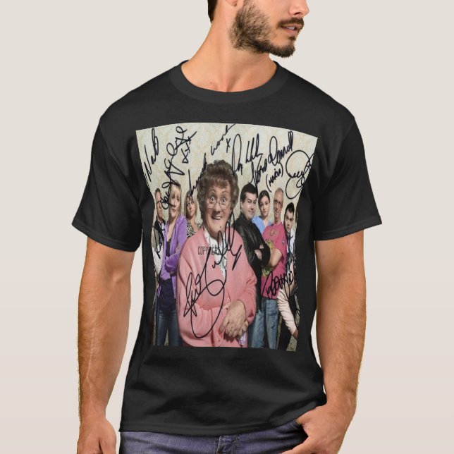 mrs browns boys signed T-Shirt (Front)