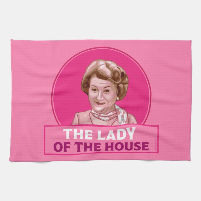 Mrs Bucket - Keeping Up Appearances Kitchen Towel (Horizontal)