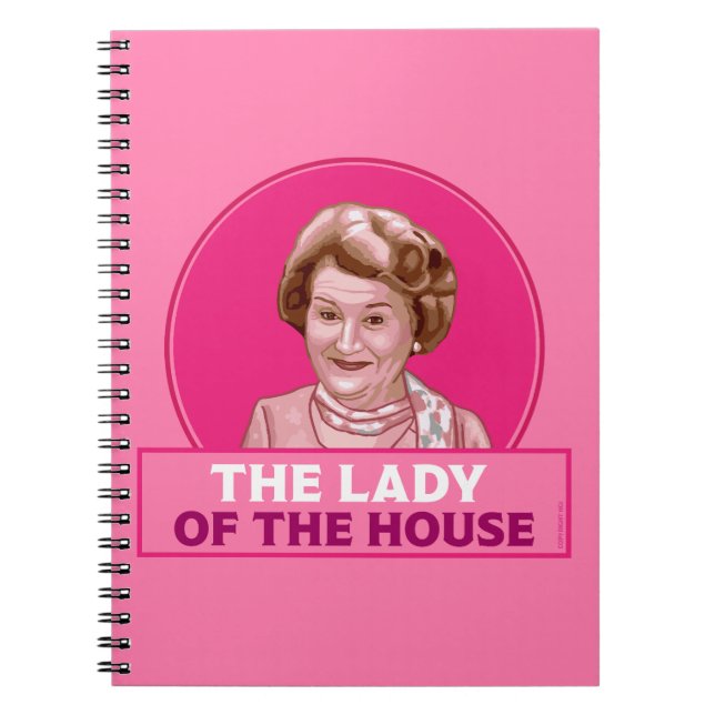 Mrs Bucket - Keeping Up Appearances Notebook (Front)