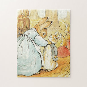 Mrs Bunny Says Goodbye by Beatrix Potter Jigsaw Puzzle