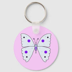 Mrs Butterfly Keychain