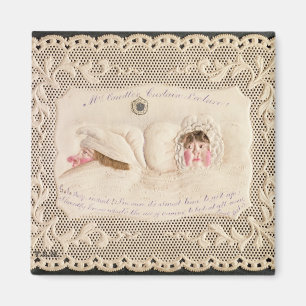 Mrs Caudle's Curtain Lecture, Victorian card from Magnet