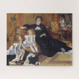 Mrs. Charpentier by Renoir Impressionist Painting Jigsaw Puzzle