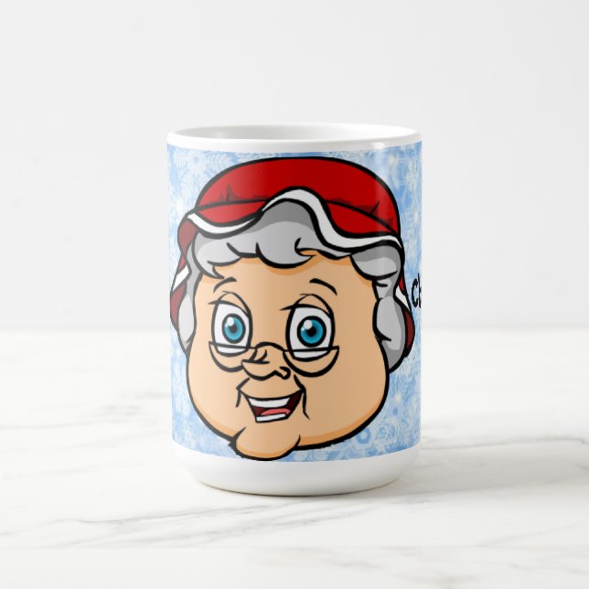 MRS CLAUS - Merry Christmas Egg Nog Mug (Center)