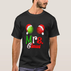 Mrs Claus Santa Christmas Mr and Mrs Couples Xmas  T-Shirt