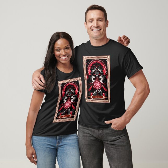 Mrs. Claus Tarot Card T-Shirt (Unisex)