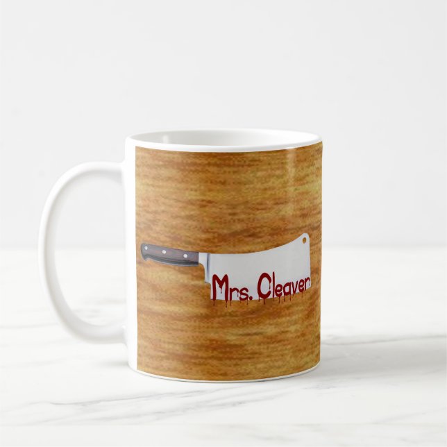 Mrs. Cleaver Coffee Mug (Left)