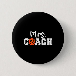 Mrs Coach Sketll Coach Wife Of A Sketll Coach 2 Inch Round Button