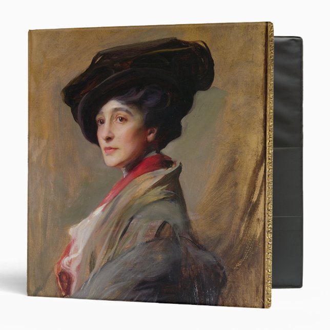 Mrs David Beatty, later the Countess Beatty Binder (Front/Inside)