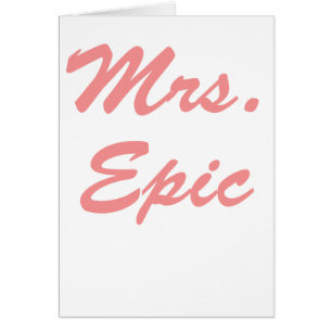 Mrs. Epic!
