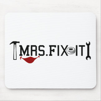 Mrs Fix it Mouse Pad