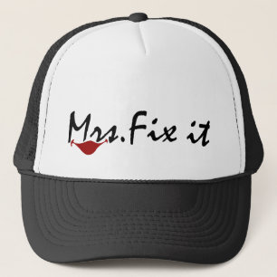 Mrs Fix It Trucker Hat