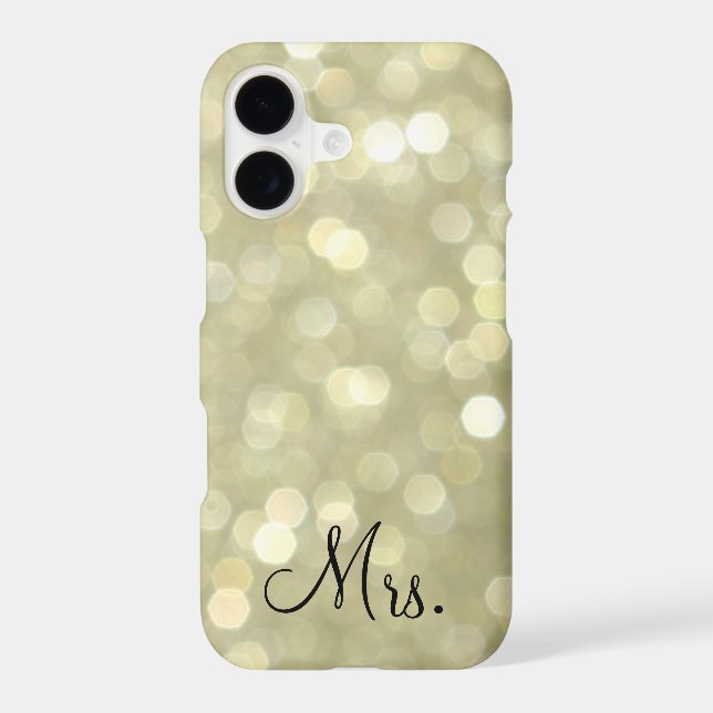 Mrs. Gold iPhone 7 Plus Case (Back)