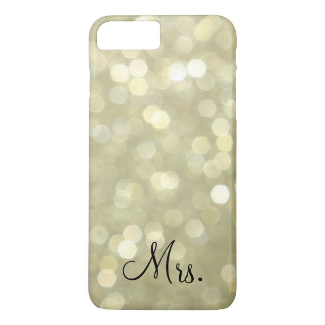 Mrs. Gold iPhone 7 Plus Case (Back)