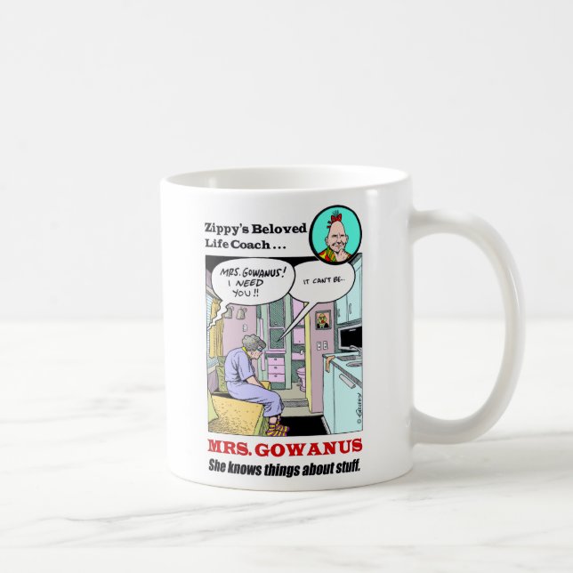 Mrs. Gowanus Coffee Mug (Right)