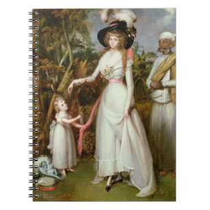 Mrs Graham of Kinross, her Daughter and a Jamadar, Notebook