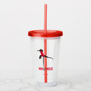 Mrs. Incredible   Mom To The Rescue Acrylic Tumbler