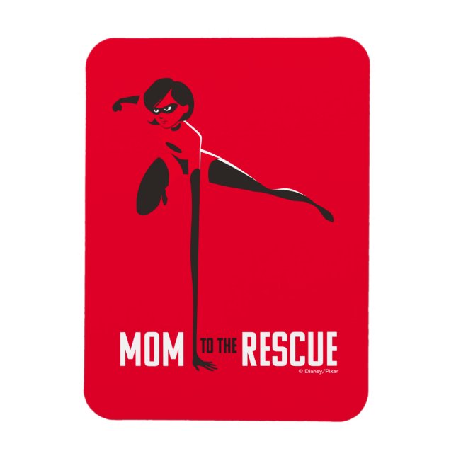 Mrs. Incredible | Mom To The Rescue Magnet (Vertical)