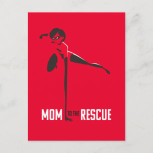 Mrs. Incredible   Mom To The Rescue Postcard