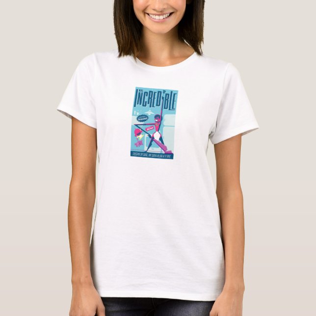 Mrs. Incredible Pop Art Disney T-Shirt (Front)