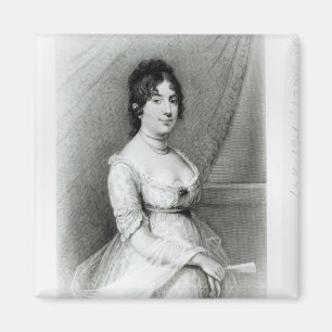 Mrs James Madison, Dolley Payne , c.1804-55 Magnet