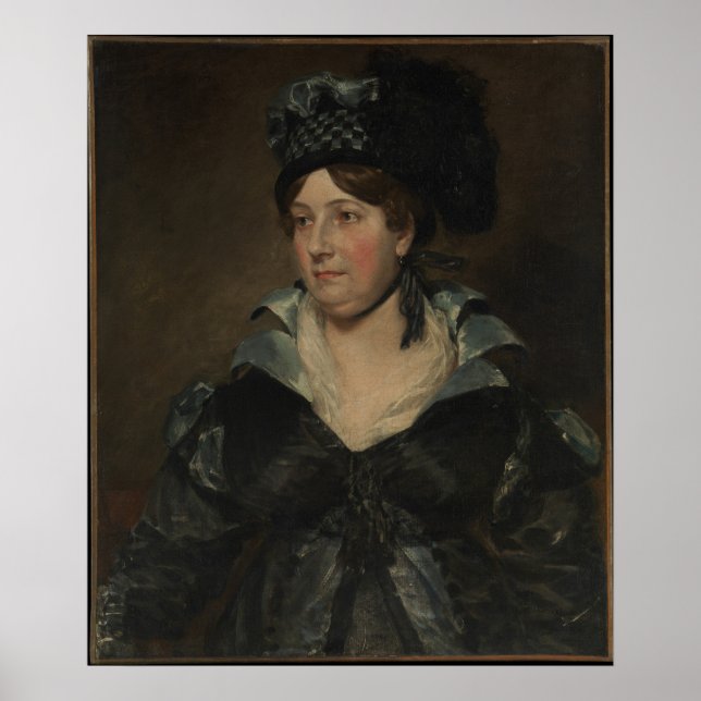 Mrs James Pulham Sr – John Constable Poster (Front)