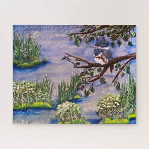 Mrs. Kingfisher Jigsaw Puzzle