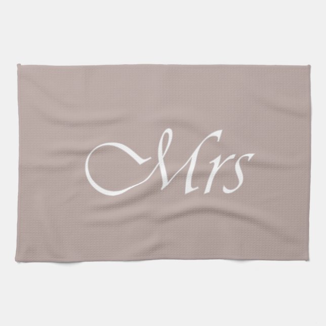 Mrs Kitchen Towel (Horizontal)
