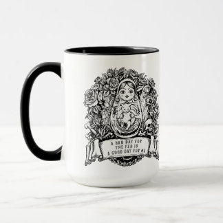 Mrs. Maltby Matryoshka Mug