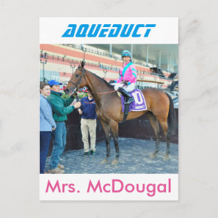 Mrs. McDougal & Jose Ortiz Postcard