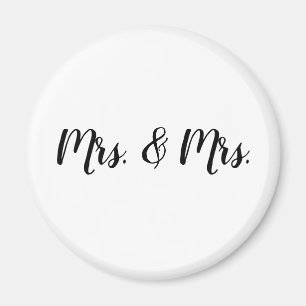 Mrs. & Mrs. magnet