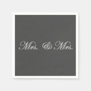 Mrs. & Mrs.  Napkin