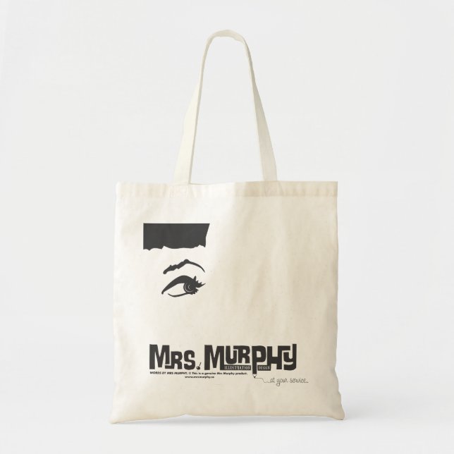 Mrs Murphy Tote Bag (Front)