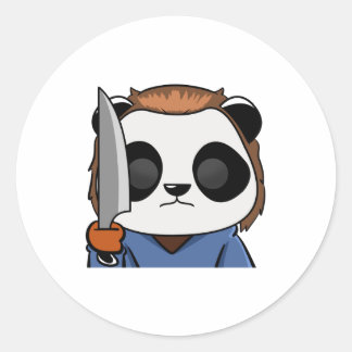 mrs myers classic round sticker