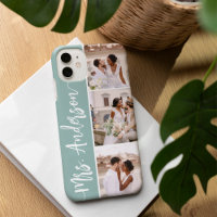 Mrs. New Name Wedding Couples Photo Collage