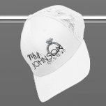Mrs Newlywed Bride Faux Ring Embroidered Patch Trucker Hat<br><div class="desc">This design may be personalized in the area provided by changing the photo and/or text. Or it can be customized by clicking Personalize this Template and then choosing the click to customize further option and delete or change the colour of the background, add text, change the text colour or style,...</div>