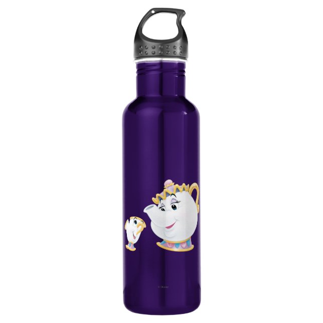 Mrs. Potts and Chip 710 Ml Water Bottle (Front)