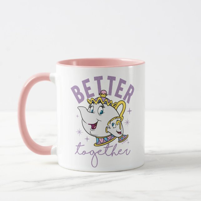 Mrs. Potts & Chip - Better Together Mug (Left)
