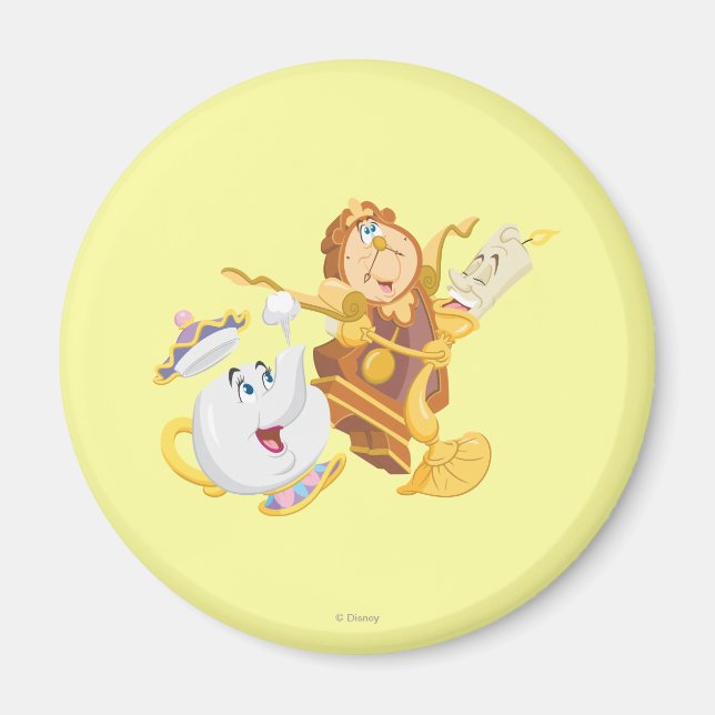Mrs. Potts & Friends Magnet (Front)