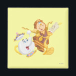 Mrs. Potts & Friends Magnet<br><div class="desc">Belle</div>