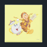 Mrs. Potts & Friends Magnet<br><div class="desc">Belle</div>