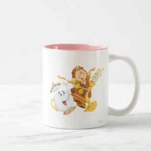 Mrs. Potts & Friends Two-Tone Coffee Mug