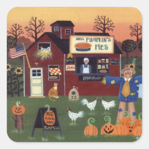 Mrs. Pumpkin's Pies Sticker