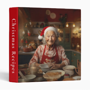 Mrs Santa Baking Cake Binder