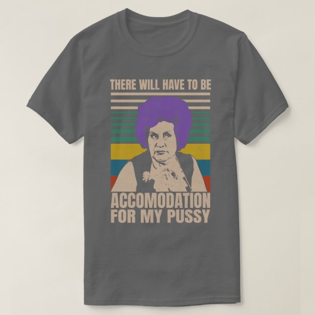 Mrs Slocombe T-Shirt (Design Front)