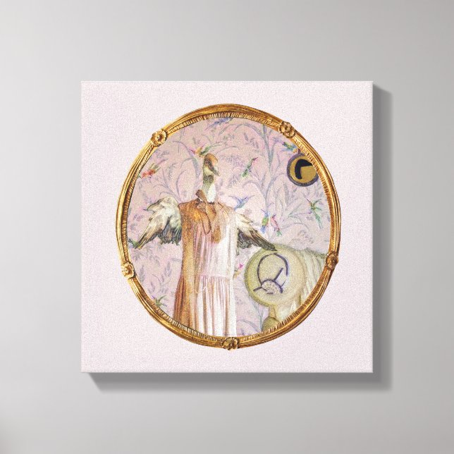 Mrs. Smew's Portrait Canvas Print (Front)