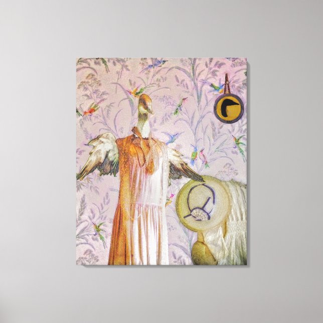 Mrs. Smew's Portrait Canvas Print (Front)