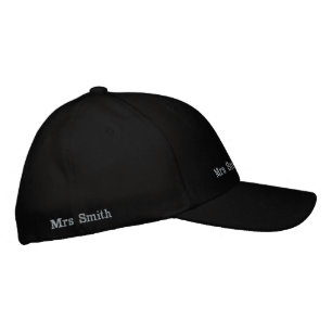 Mrs Smith, Couple, Personalized Mr & Mrs Embroidered Hat