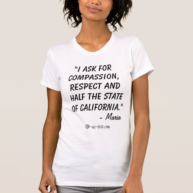 Mrs. Terminator's Request T-Shirt (Front)
