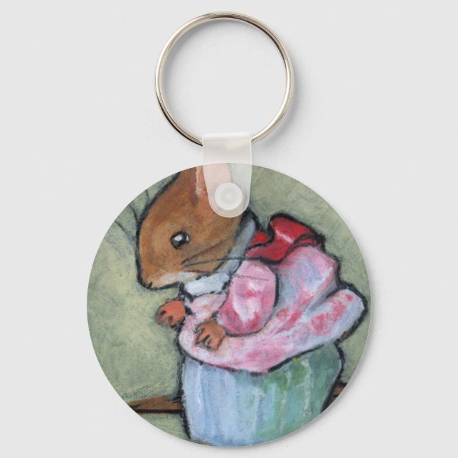 MRS TITTLEMOUSE #2  After B. Potter Keychain (Front)
